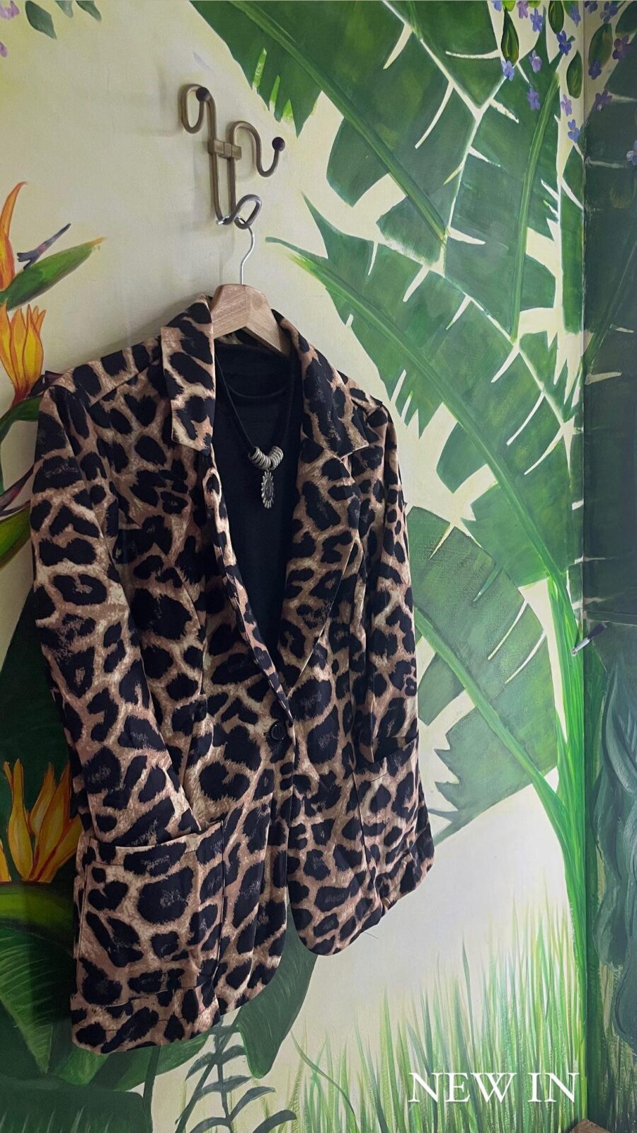blazer animal print - Imagen 2
