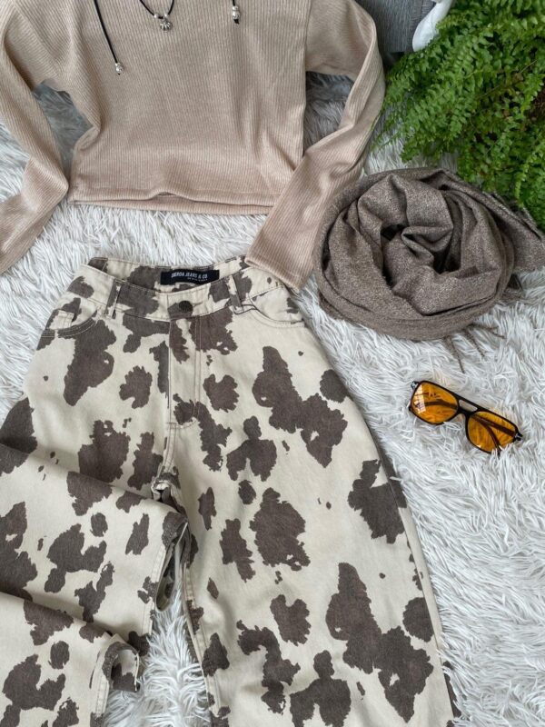 JEANS WIDE LEG VACA